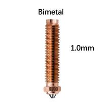 Hardened Steel Copper Alloy Nozzle for ELEGOO OrangeStorm Giga Hotend 300℃ Printing 3D Printer Accessories Super Wear-Resistance 2 pcs