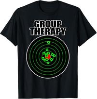 Group Therapy Target T-Shirt T-Shirt Small 130 black
