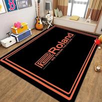 Vintage Jazz Drum Rug Soundproof Mat For Electronic Bass Snare Drums Non Slip Sound Absorbing Floor Carpet 40cmX60cm