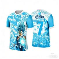 2026 Dragon Ball Goku Men Soccer Jersey 3D All Over Print Short Sleeve Football Shirt Anime Sport Tee Polyester Loose T-shirt 6XL