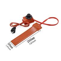 Guitar Heating Blanket Plate Rubber Easy to Use Maintenance with Controller for 20cmx5cm brown