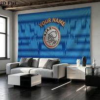 Custom Name AFC Ajax Printed Tapestry – Wall Hanging for Bedrooms, Dorms, and Home Decor 100cm x 150cm