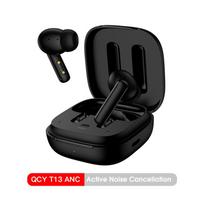 New QCY T13 ANC Wireless Earphone Active Noise Cancelling Bluetooth 5.3 Headphone 4 Mics ENC HD Call TWS Earbuds HiFi Earphones juoda