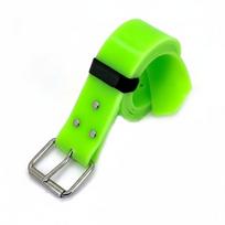 Scuba Diving Weight Belt with Retention Buckle Silicone Waist Strap Adjustable green