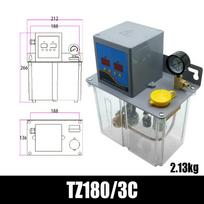 2L 3L 4L Lubricant Gear Pump Automatic Lubricating Oil Pump with Pressure Gauge 4/6mm Oil Outlet For CNC Lathe Engraving Machine 220v 6mm oil outlet