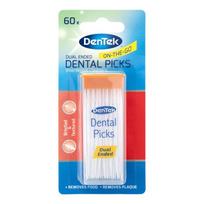 Dental Pick, Dentek, Dual-Ended, Quick Interdental Cleaning, Food Debris Removal, 1 Piece