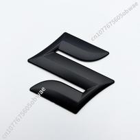 Matės Juodos Spalvos Pakeičiama Priekinės Grotelių Ženklelio Emblema Suzuki Jimny JB74 2013 2021 2022 2023 2025 Automobilio Logotipas Gaubto Grotelių Aksesuarai