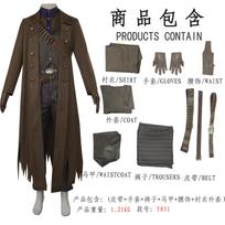 Cosplay American drama Fallout cos suit Fallout Ghoul horror suit cosplay costume XXXL gray
