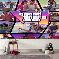 1pc Game Grand Theft Auto Tapestry, Living Room, Bedroom, Office, Party Decor, Ideal Festive Gift 130cmx150cm