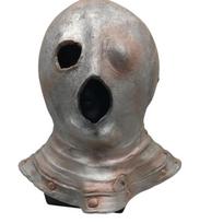 Halloween Eldon Ring Prisoner Mask Mutant Horror Hood Latex Platinum Son Hood Haunted House Dress Up Elden ring prisoner mask