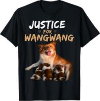 Teisingumo Wangwang marškinėliai L black