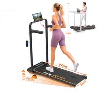 Ramypoket Home Treadmill under Desk 3.0 HP, Speed 1‑12Km/H, Incline 15%, Load Capacity 150kg, Adjustable with App Control juoda
