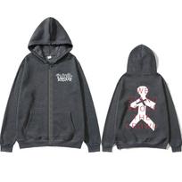 Rock Band Three Days Grace We Stand Above The Crowd Zipper Hoodie Men Women Oversized Zip Up Hoodies Male Fashion Jacket Coat XL black