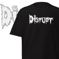 Disrupt Band T-Shirt: Vintage Punk Rock Merch L white