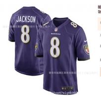 Baltimore Ravens 8 Jackson Football Jersey Men Women Sports Shirt XL