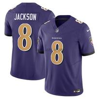 Baltimore Ravens 8 Jackson Football Jersey Men Women Sports Shirt XXXL