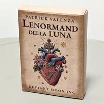 Deviant Moon Lenormand Playing Cards 9x6cm With Textured Paper For Divination