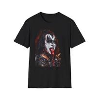 Gene Simmons KISS, Graphic T-Shirt | Rock Band Tee 4XL