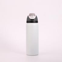 Dvigubo sluoksnio vaisių puodelis 304 nerūdijančio plieno vakuuminis izoliuotas nešiojamas didelės talpos lauko kelionėms White,24OZ