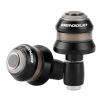 Bike Handlebar End Light Non-Slip Bar End Plug Warning Lights Mountain Bike Handlebar Light Night Riding Road Bikes Accessories