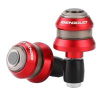 Bike Handlebar End Light Non-Slip Bar End Plug Warning Lights Mountain Bike Handlebar Light Night Riding Road Bikes Accessories