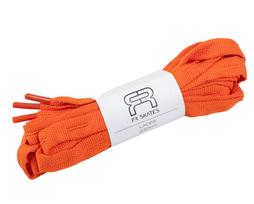 Seba FR Skates LACES X2 230cm orange roller skate laces white