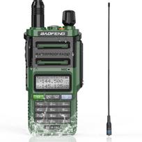 Baofeng UV-9R Pro IP68 Waterproof Walkie Talkie Dual Band VHF UHF Long Range UV-9R Plus Portable Ham Two Way Radio For Hunting