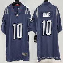 Football Jersey New England Patriots 12 Brady 10 11 Legend Sports Team Uniform Men Women M gray