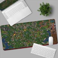 New Heroes of Might and Magic 3 Mats Mous Pad Pc Gamer Computer Accessories Mousepad Gamer Laptop Keyboard Carpet Large Desk Mat 600x300x2MM