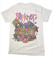 2026 CUTE SLIPKNOT Graphic Tee Cotton Round Neck Casual Unisex T-shirt Summer Top L beige
