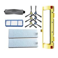For Ilife ZACO A9S Pro Main Roller Brush Cover Side Brush HEPA Filter Mop Cloth Ilife A9s Robotic Vacuum Cleaner Parts