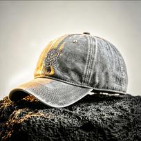 Chinese Dragon Line Art Baseball Cap Adjustable Lightweight Casual Outdoor Hat for Vacation Fishing A2 gray