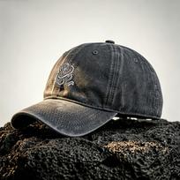 Chinese Dragon Line Art Baseball Cap Adjustable Lightweight Casual Outdoor Hat for Vacation Fishing A2 gray
