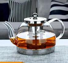 Heat Resistant Glass Teapot Electromagnetic Furnace Multifunctional Teaports Induction Cooker Kettle
