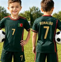 2026 Portuguese Fans Football Jersey Short Sleeve T-shirt Boys/Girls SportsShirt Training Suit Men's T-shirt  Women's T-shirt 160