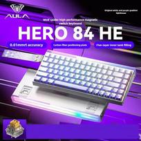 AULA HERO84HE Hall Magnetic Gaming Keyboard 84Keys 8K RT Hot Swap RGB Wired Mechanical Keyboard