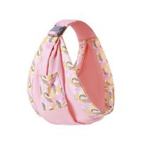 Lightweight Newborn Sling Breathable Infant Nursing Cover Stretchy Baby Carrier Wrap  Breastfeeding rožinė