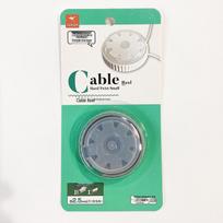 Plastic Desktop Cable Organizer & Winder Box blue