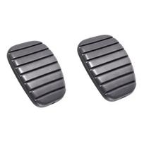 Brake and Clutch Pedal Rubber for Nissan Platina Clio Kangoo Black gray