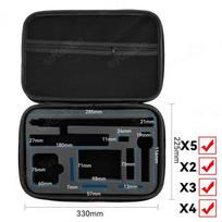 Box for Insta360 X6 X5 X4 X3 X2 Camera Carrying Case Portable Storage Bag Protective Case For Insta360 Action Camera Accessories
