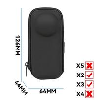 Box for Insta360 X6 X5 X4 X3 X2 Camera Carrying Case Portable Storage Bag Protective Case For Insta360 Action Camera Accessories