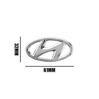 ABS Automobilio Vairo Rato Logotipo Emblemos Lipdukas Hyundai Tucson Elantra Sonata Accent IX35 i20 i30 Veloster Mistra Lafesta WW74