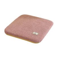 Washable Thick Seat Pad Memory Foam Chair Pad, Dining Cushion with Ties, Anti-slip Bottom, Home Decor Cover, Soft Warm for Office Autumn Winter Wooden B raudona