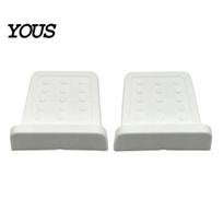 Garbage Can Wall Guard 2Pcs Trash Protector, Stop Moving Backward Bin Bumper, Stopper No Drill Behind Waste Container for Kitchen and Office balta