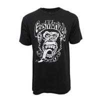 GAS MONKEY LOGO T SHIRT BLACK M black