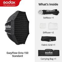 Godox EazyFlow series Foldable Softbox Bowens Mount Portable Quick Setup Lighting Diffuser for Photography Studio Flash LED Lig