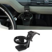 Car Dashboard Water Cup Holder Drink Stand Mount Bracket For Land Rover Defender 90 110 130 2020-2025 Auto Accessories Style A-Black gray