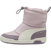 Kids' Boots PUMA Multifle Abrasion Resistant Kids' Boots Children Aged 3 7 Years Old Pink Purple 35 gray