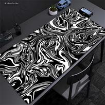 Blue Large Gaming Mouse Pad XXL Strata Liquid Deskmat Non-Slip Rubber Game Mouse Mat Computer Keyboard Mats Big Mausepad Gamer 60x30cm