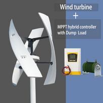 Free Energy 1000W 3000W 6000W Vertical Axis Maglev Wind Turbine High Power Generator Home 12V 24V 48V With Charge Controller